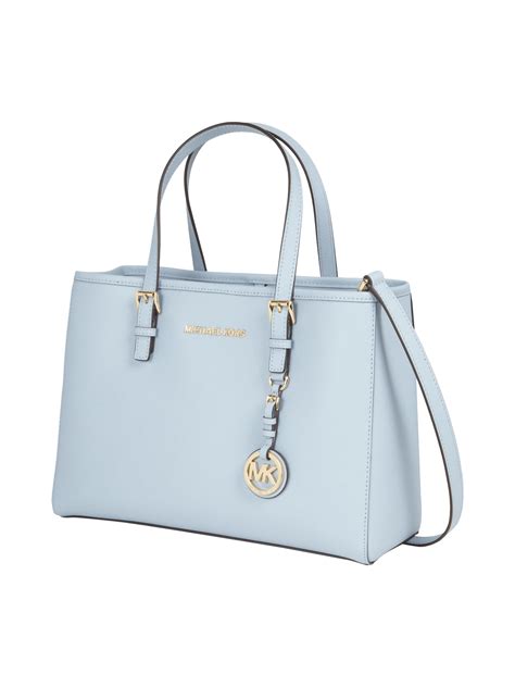 handtasche michael kors hellblau schwarz
